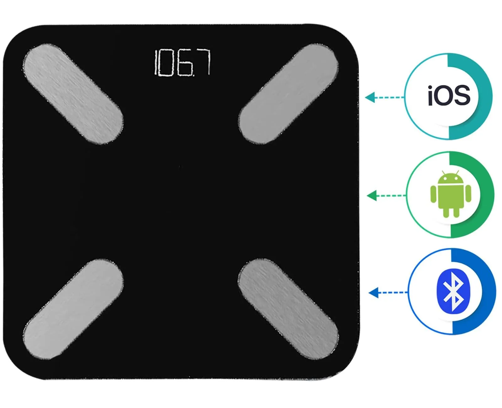 13 Attribute Measurements Smart Digital Scale