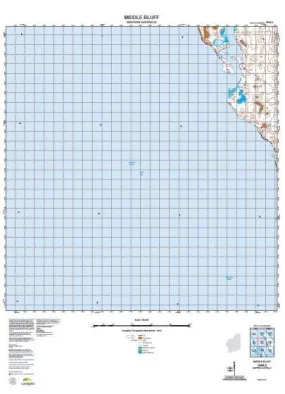 1546-2 Middle Bluff Topographic Map by Landgate (2015)