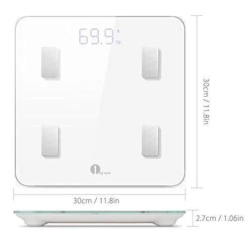 1byone Bluetooth Accurate Body Fat Scale