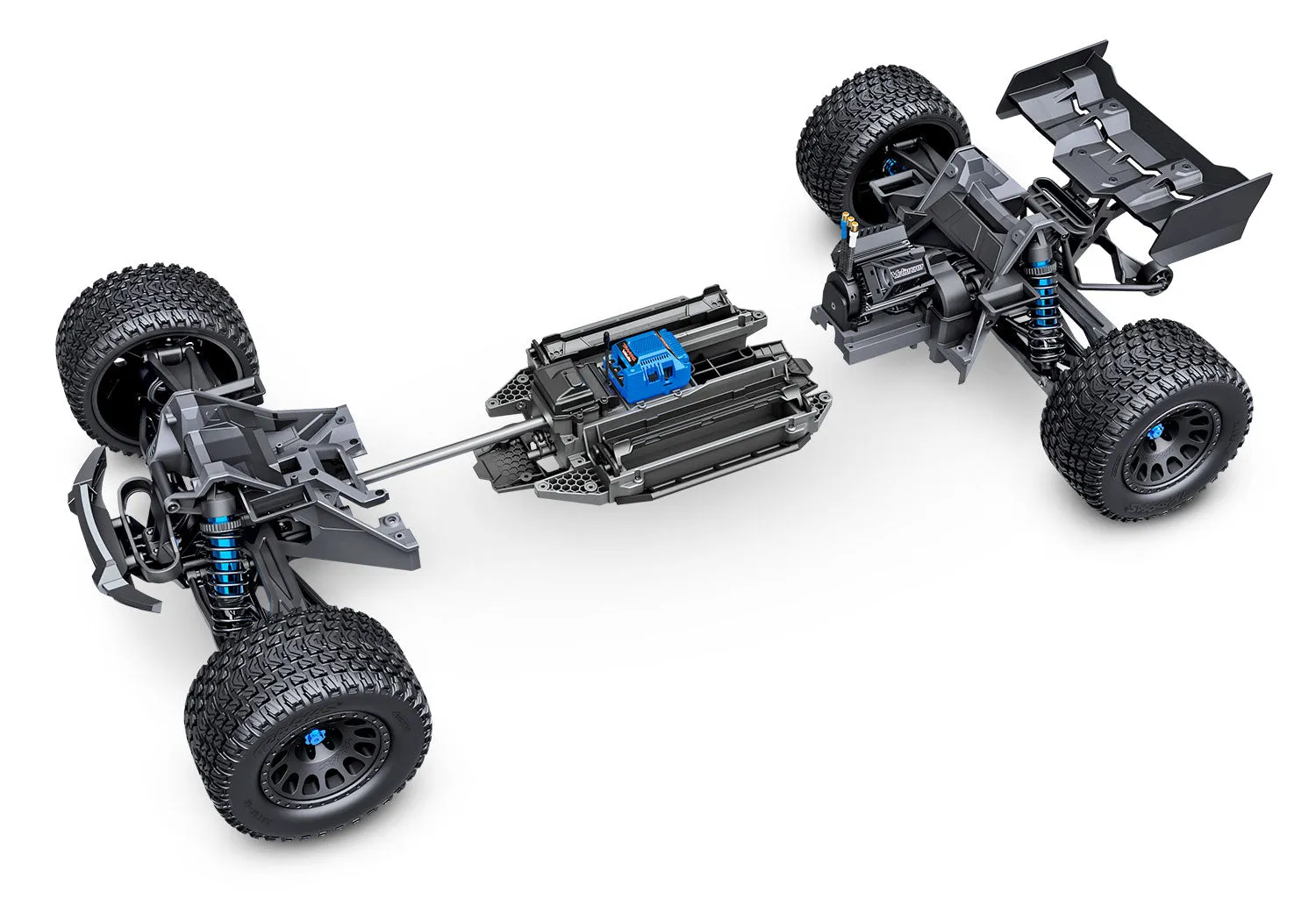 78086-4  XRT Brushless Electric Race Truck Blue