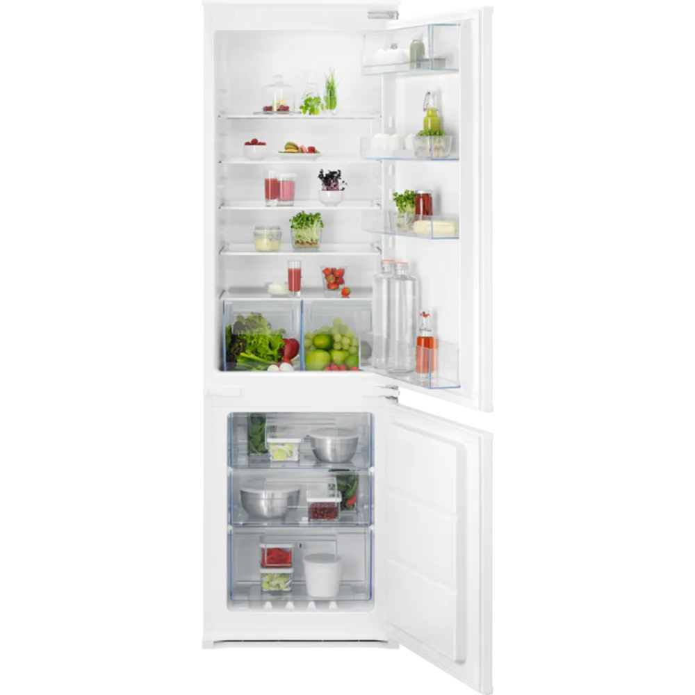 AEG OSC6N181ES Integrated Frost Free Fridge Freezer White