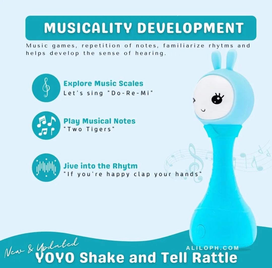 Alilo Yoyo Shake and Tell Rattle