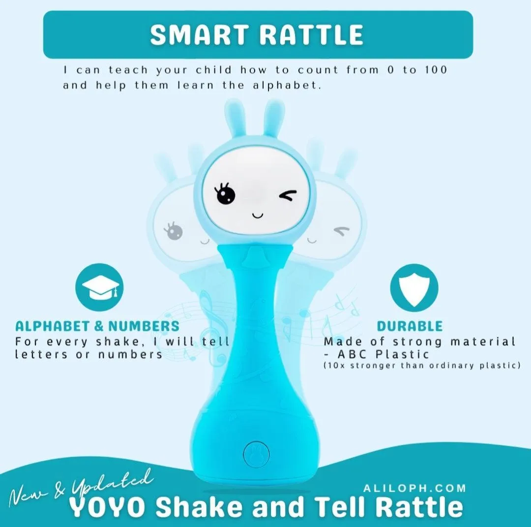 Alilo Yoyo Shake and Tell Rattle