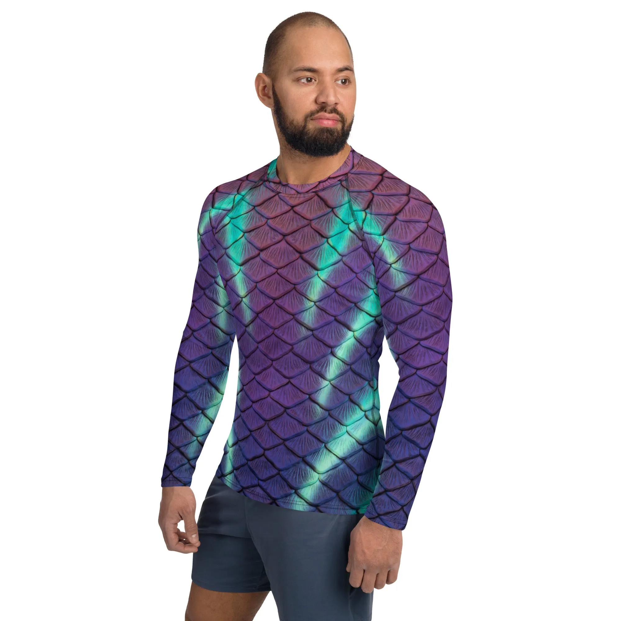 Aurora Borealis Relaxed Fit Rash Guard