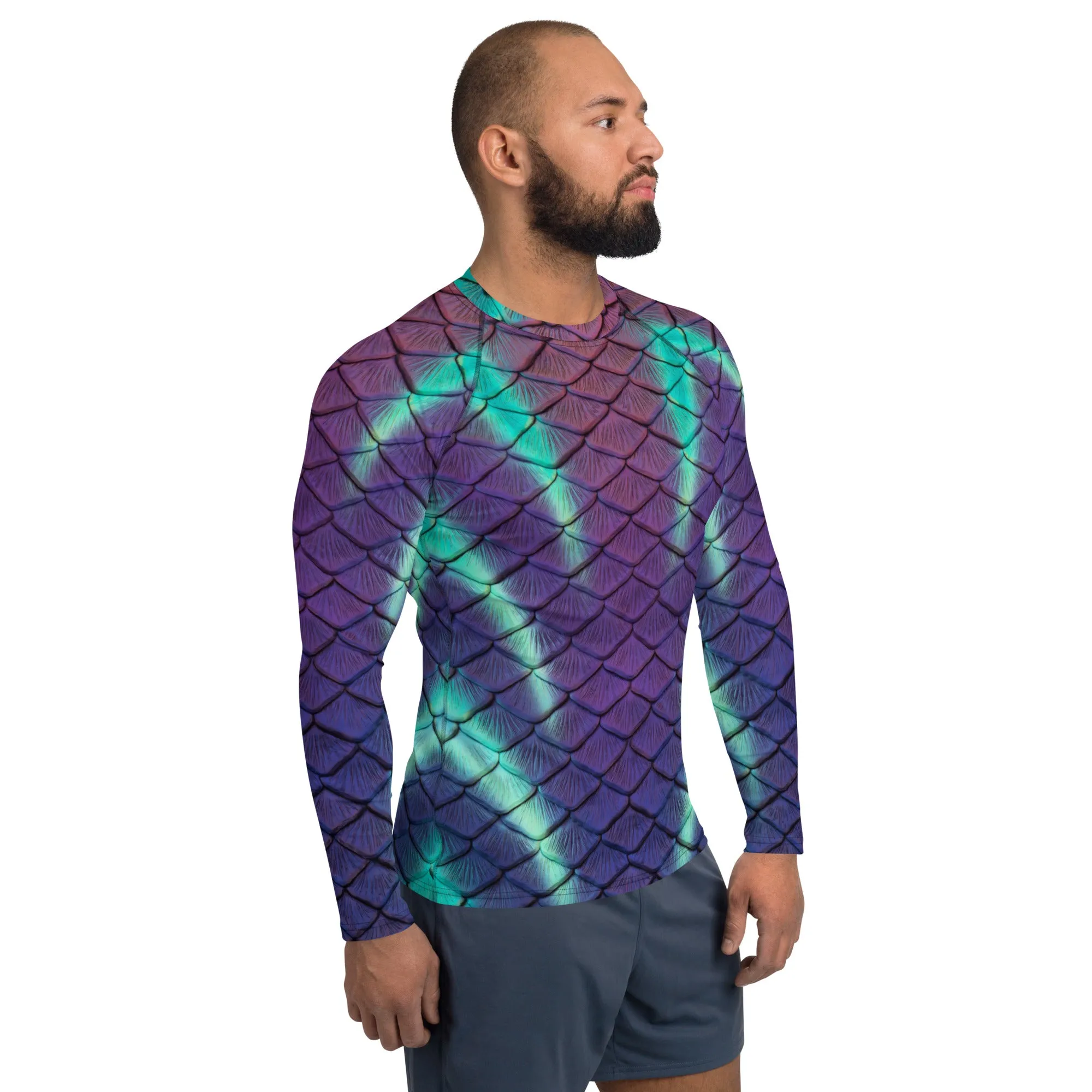 Aurora Borealis Relaxed Fit Rash Guard