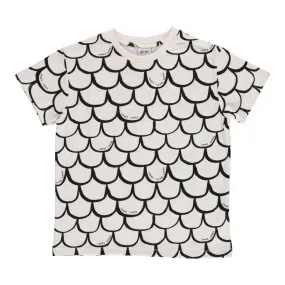 BEAU LOVES BLACK SCALES BABY TSHIRT