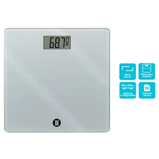 Conair WW Body Weight Digital Scale Silver WW58CA