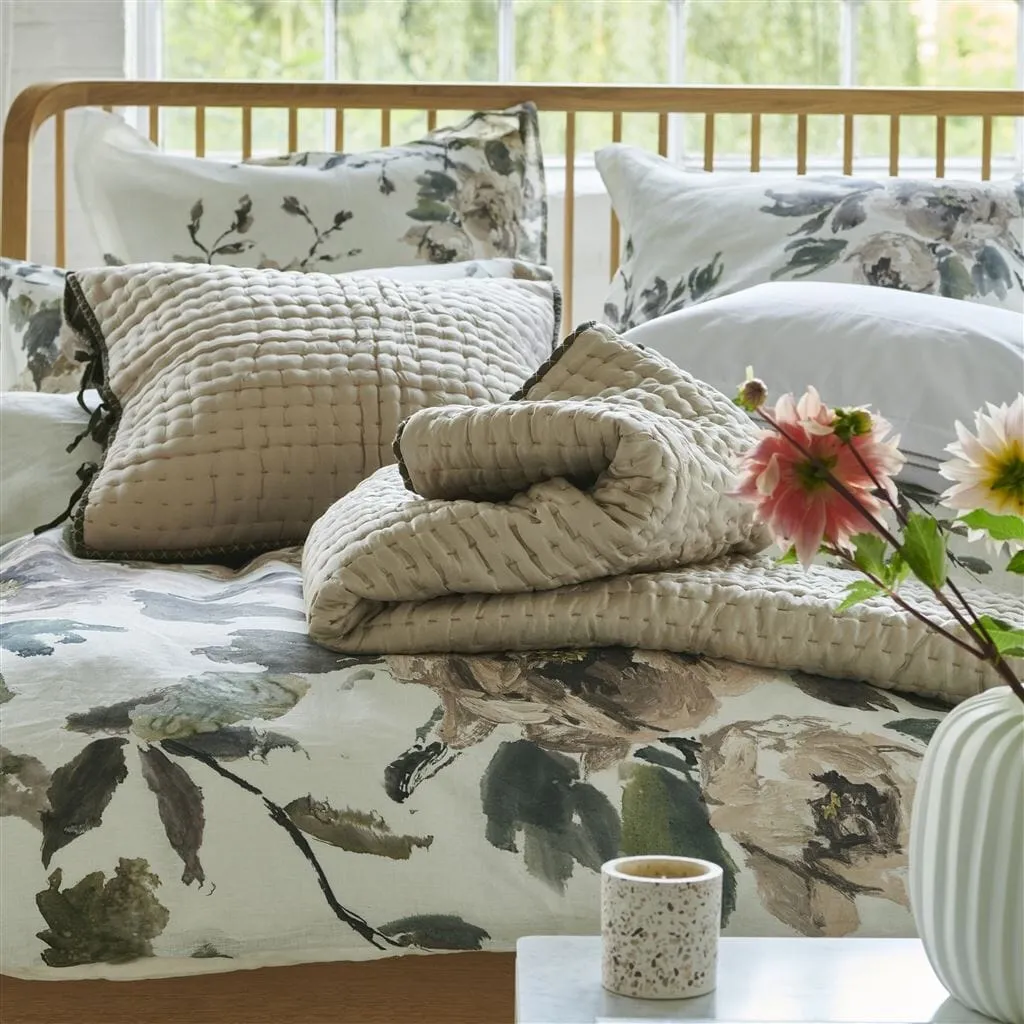 Designers Guild Shanghai Garden Ecru Bedding