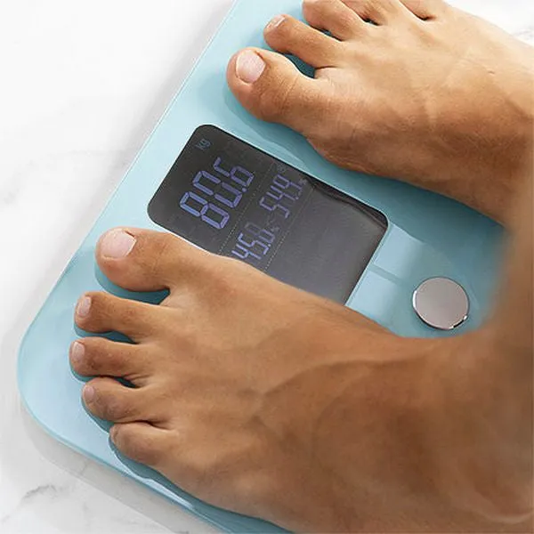 Digital Bathroom Scales Cecotec Surface Precision 10400 Smart Healthy Vision Blue