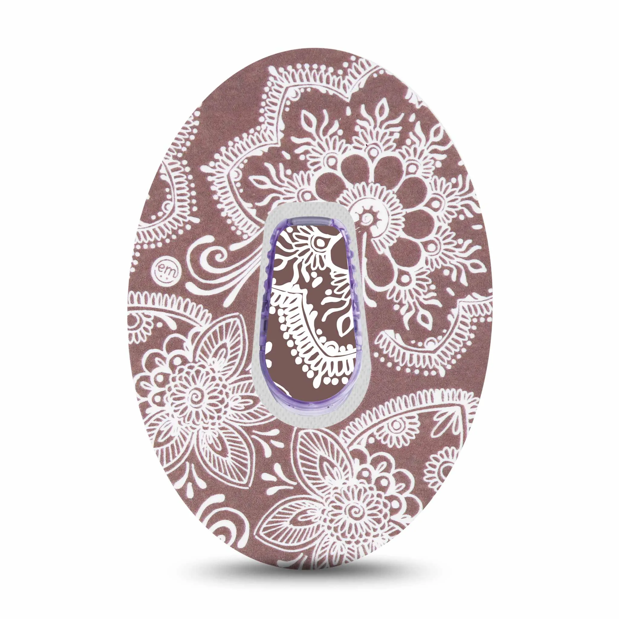 ExpressionMed Dexcom G6 Transmitter Sticker (Henna)