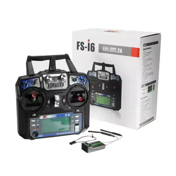 FlySky FS-i6 2.4G 6CH Radio Transmitter With FS-iA6b Receiver.