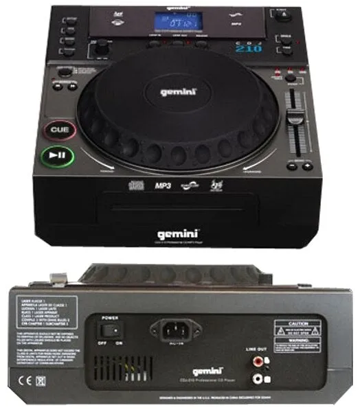 Gemini CDJ-210 Professional CD Player - Display Model