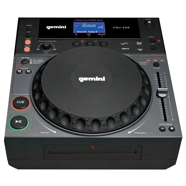 Gemini CDJ-250 Tabletop Media Player