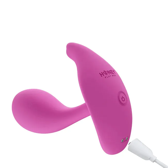 Enhanced Pink Honey Play Box Oly 2 Wearable Vibrator with Pressure Sensing Technology