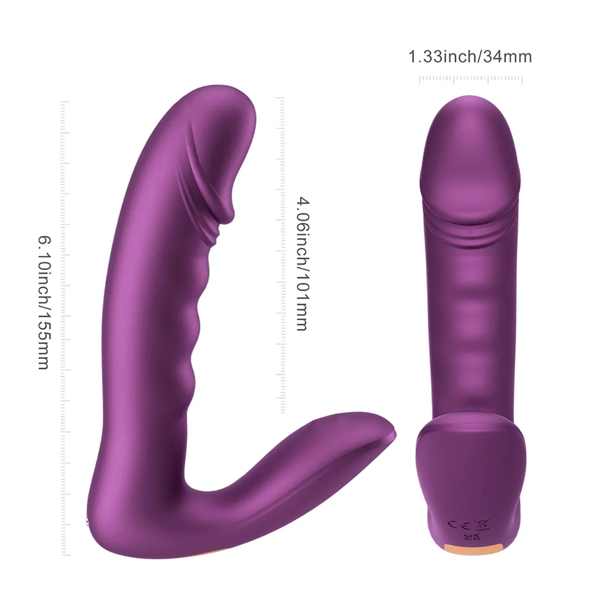 Honey Play Box Rora 2 App-Controlled Rotating G-Spot Vibrator & Clit Stimulator