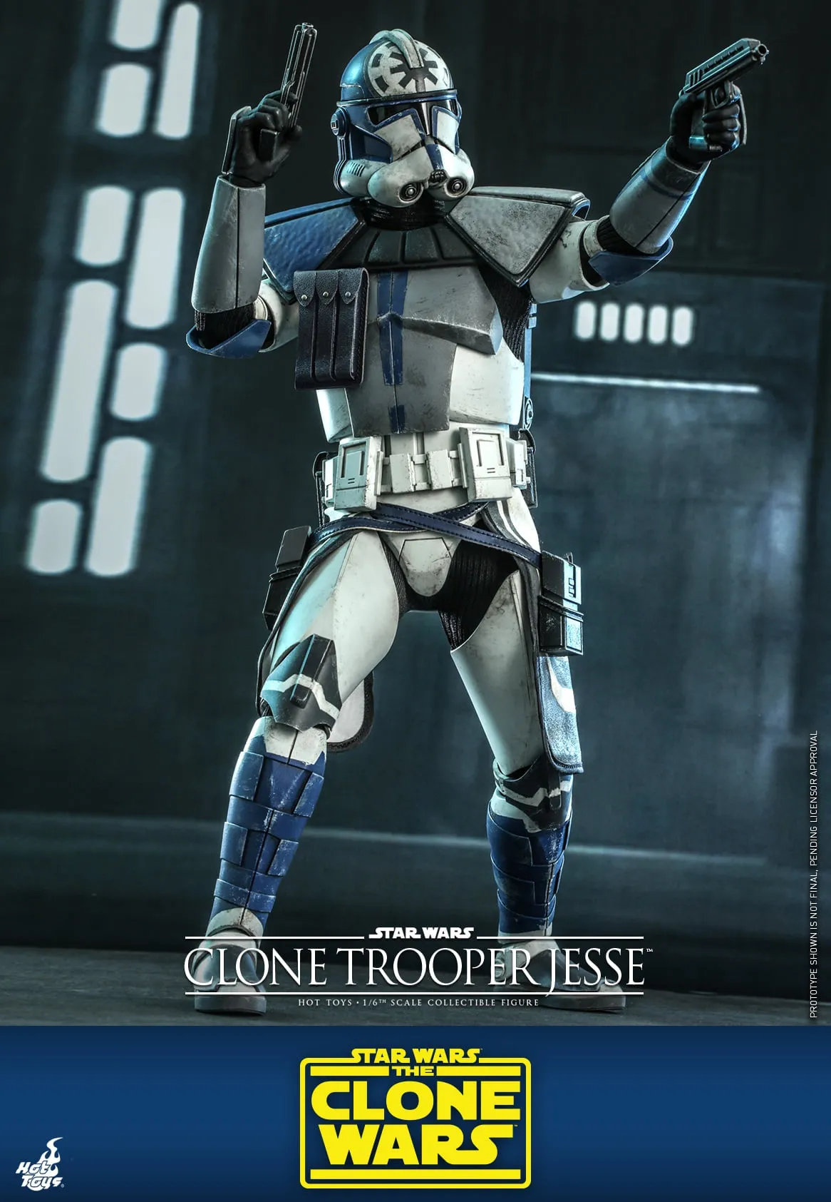 Hot Toys - TMS064 - Star Wars: The Clone Wars - 1/6th scale Clone Trooper Jess Collectible Figure