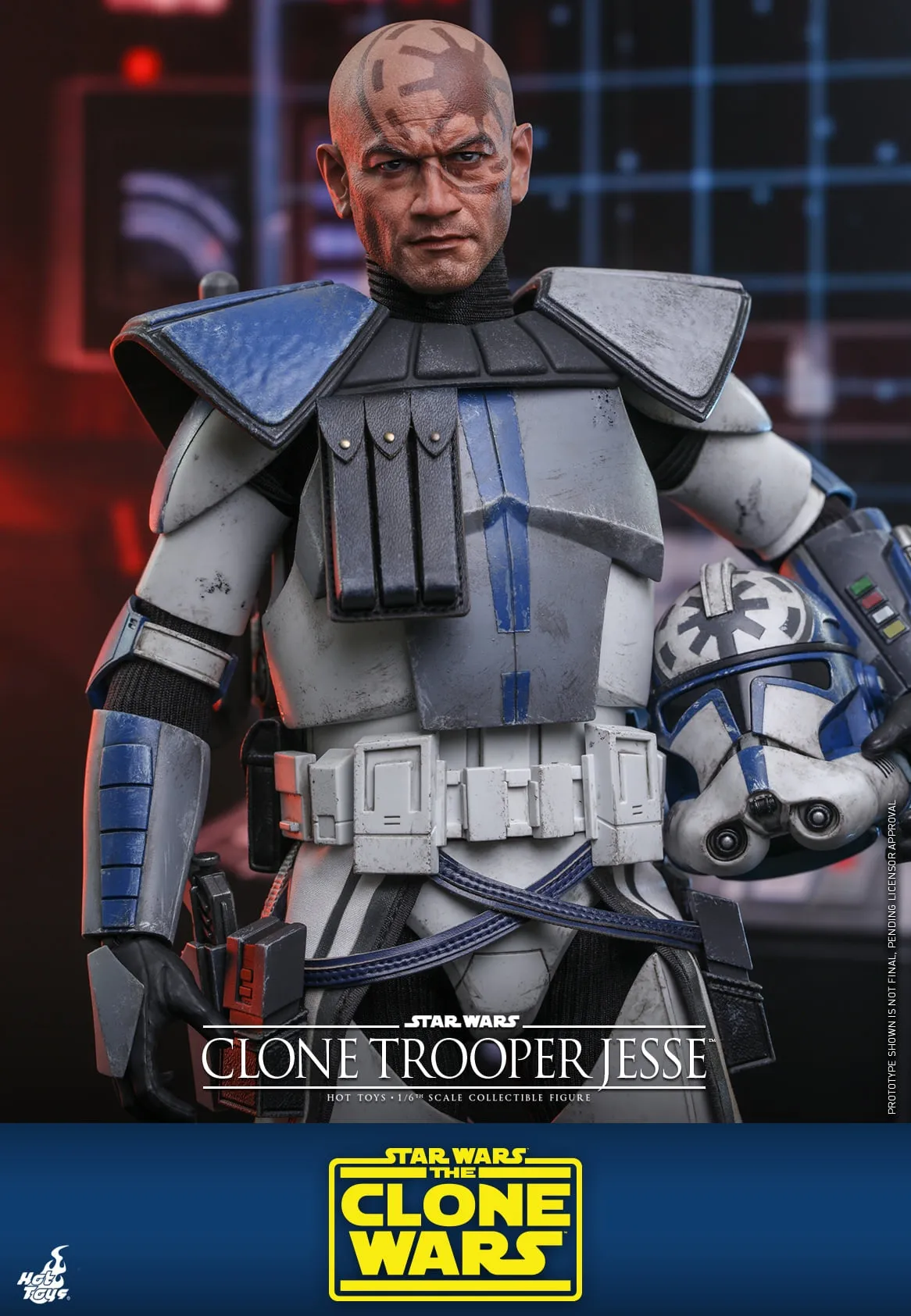 Hot Toys - TMS064 - Star Wars: The Clone Wars - 1/6th scale Clone Trooper Jess Collectible Figure