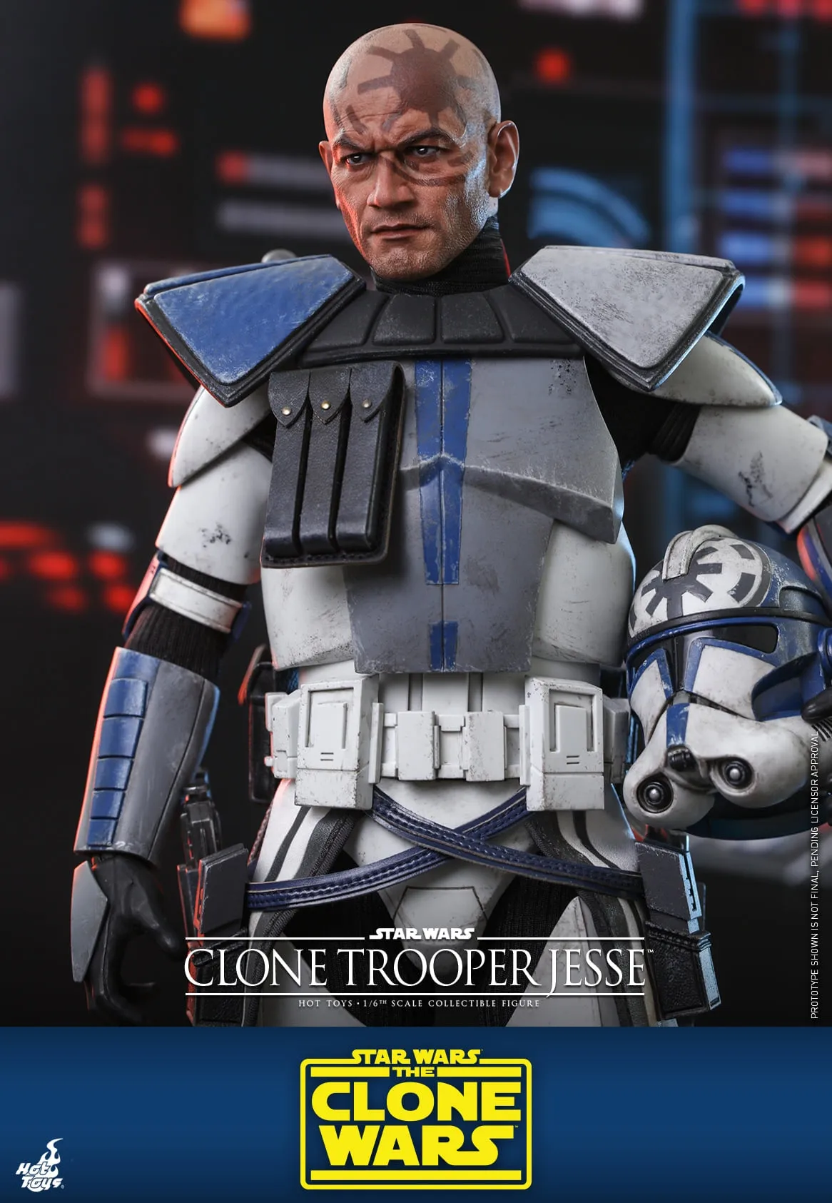 Hot Toys - TMS064 - Star Wars: The Clone Wars - 1/6th scale Clone Trooper Jess Collectible Figure