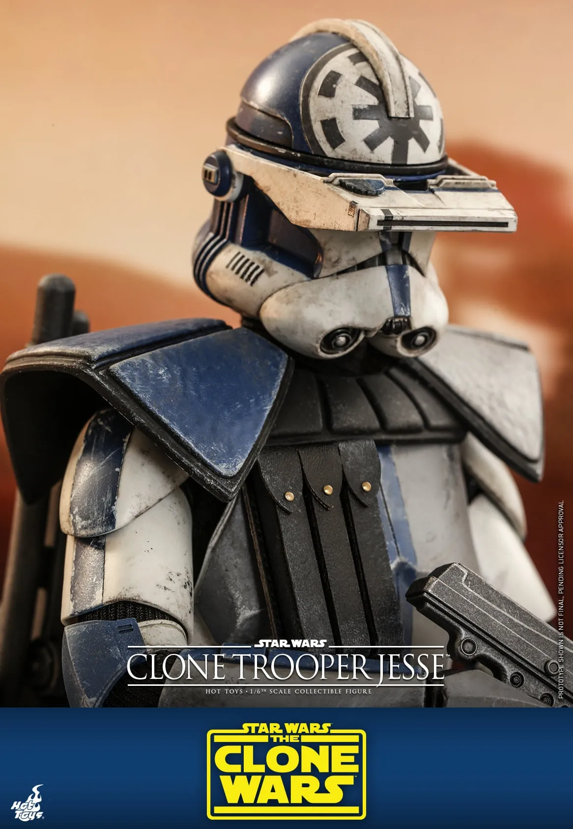 Hot Toys - TMS064 - Star Wars: The Clone Wars - 1/6th scale Clone Trooper Jess Collectible Figure