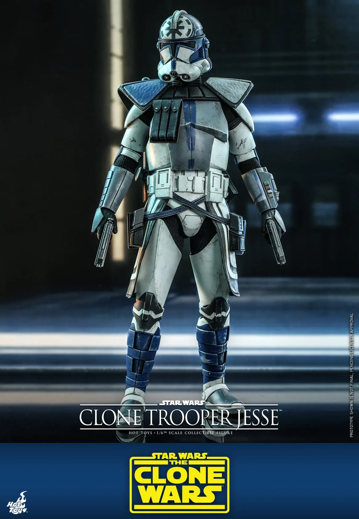 Hot Toys - TMS064 - Star Wars: The Clone Wars - 1/6th scale Clone Trooper Jess Collectible Figure