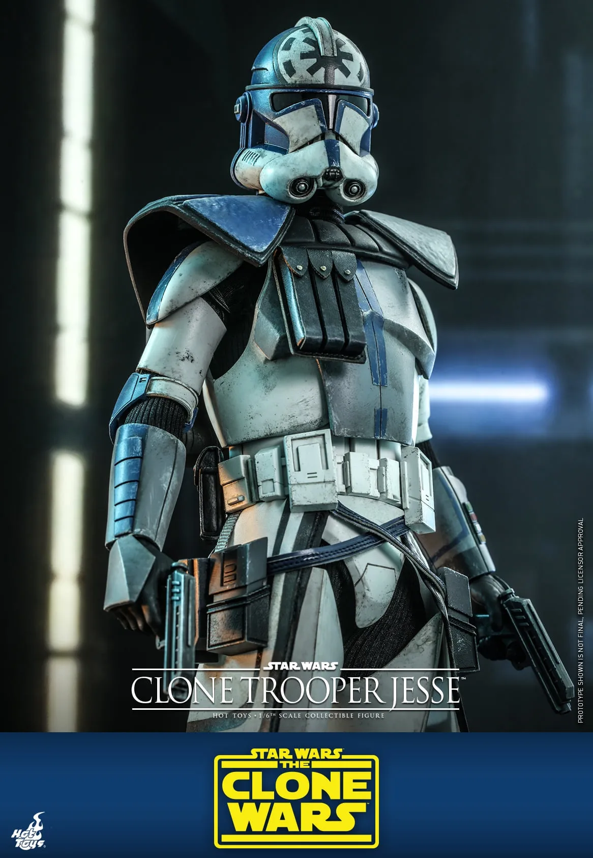 Hot Toys - TMS064 - Star Wars: The Clone Wars - 1/6th scale Clone Trooper Jess Collectible Figure