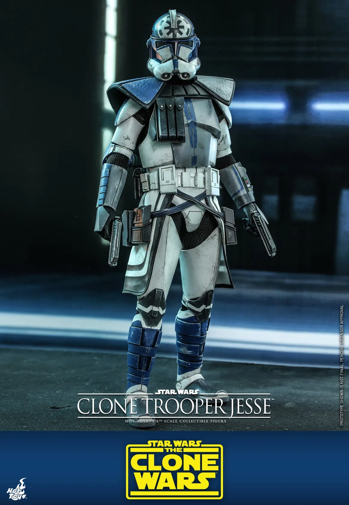 Hot Toys - TMS064 - Star Wars: The Clone Wars - 1/6th scale Clone Trooper Jess Collectible Figure