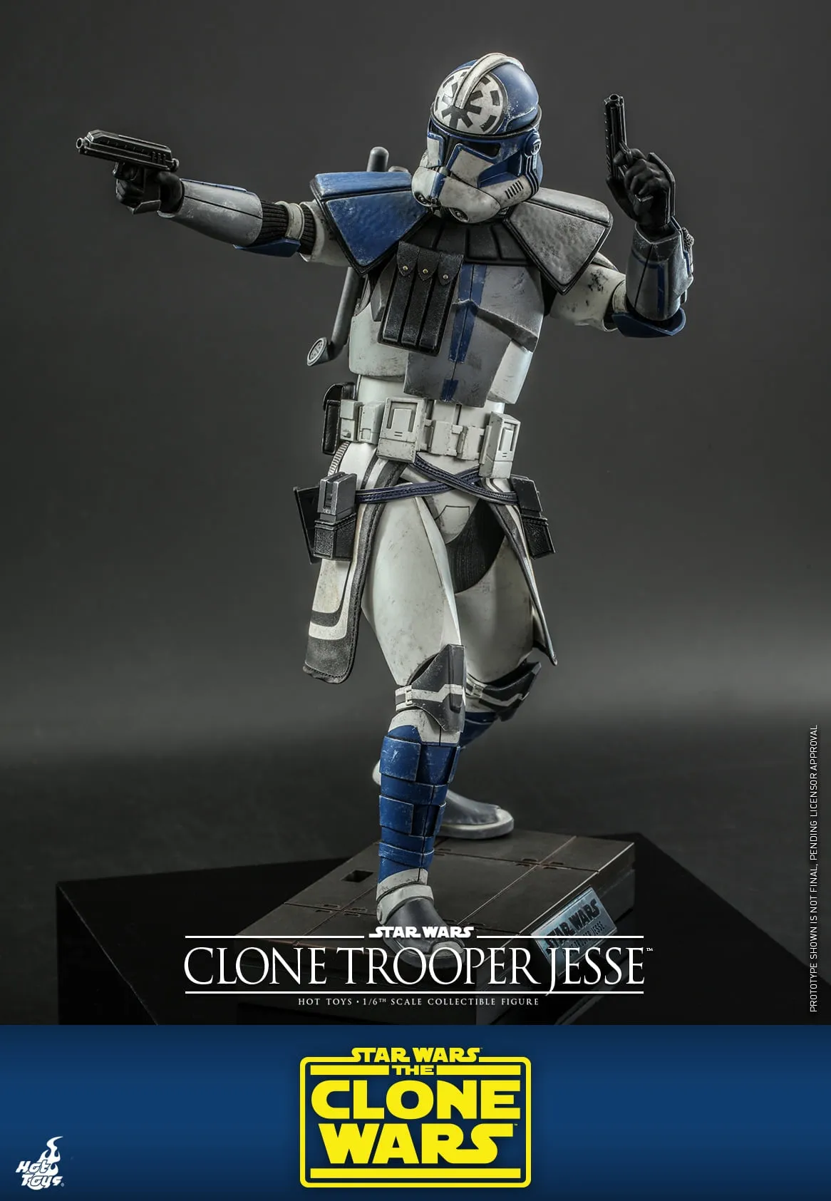 Hot Toys - TMS064 - Star Wars: The Clone Wars - 1/6th scale Clone Trooper Jess Collectible Figure