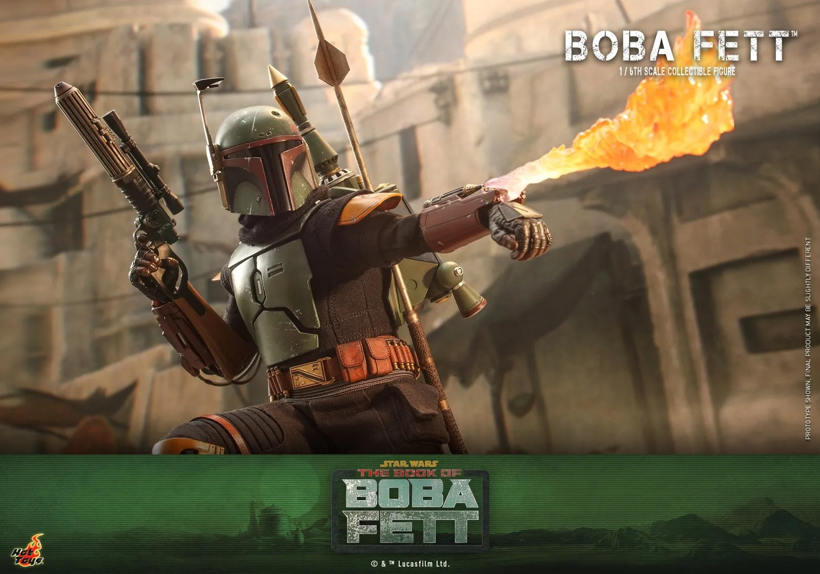 Hot Toys - TMS078 - Star Wars: The Book of Boba Fett - 1/6th scale Boba Fett Collectible Figure