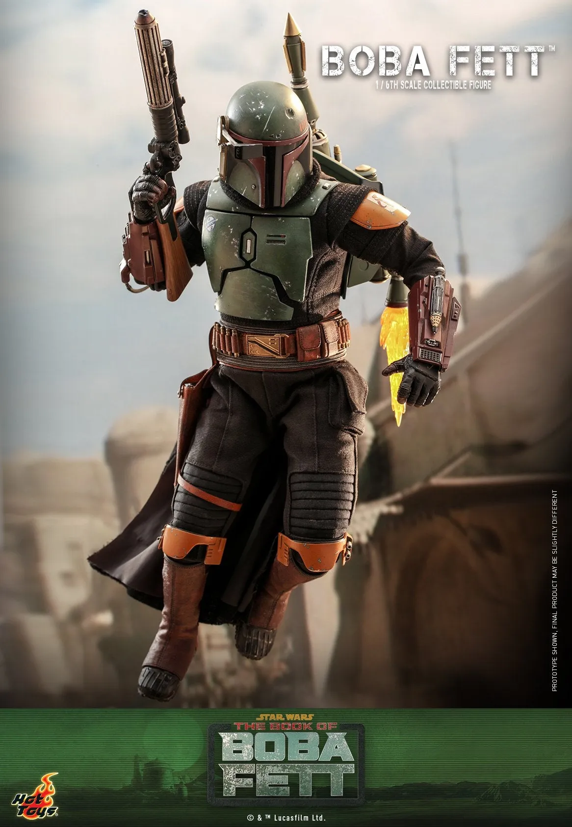 Hot Toys - TMS078 - Star Wars: The Book of Boba Fett - 1/6th scale Boba Fett Collectible Figure