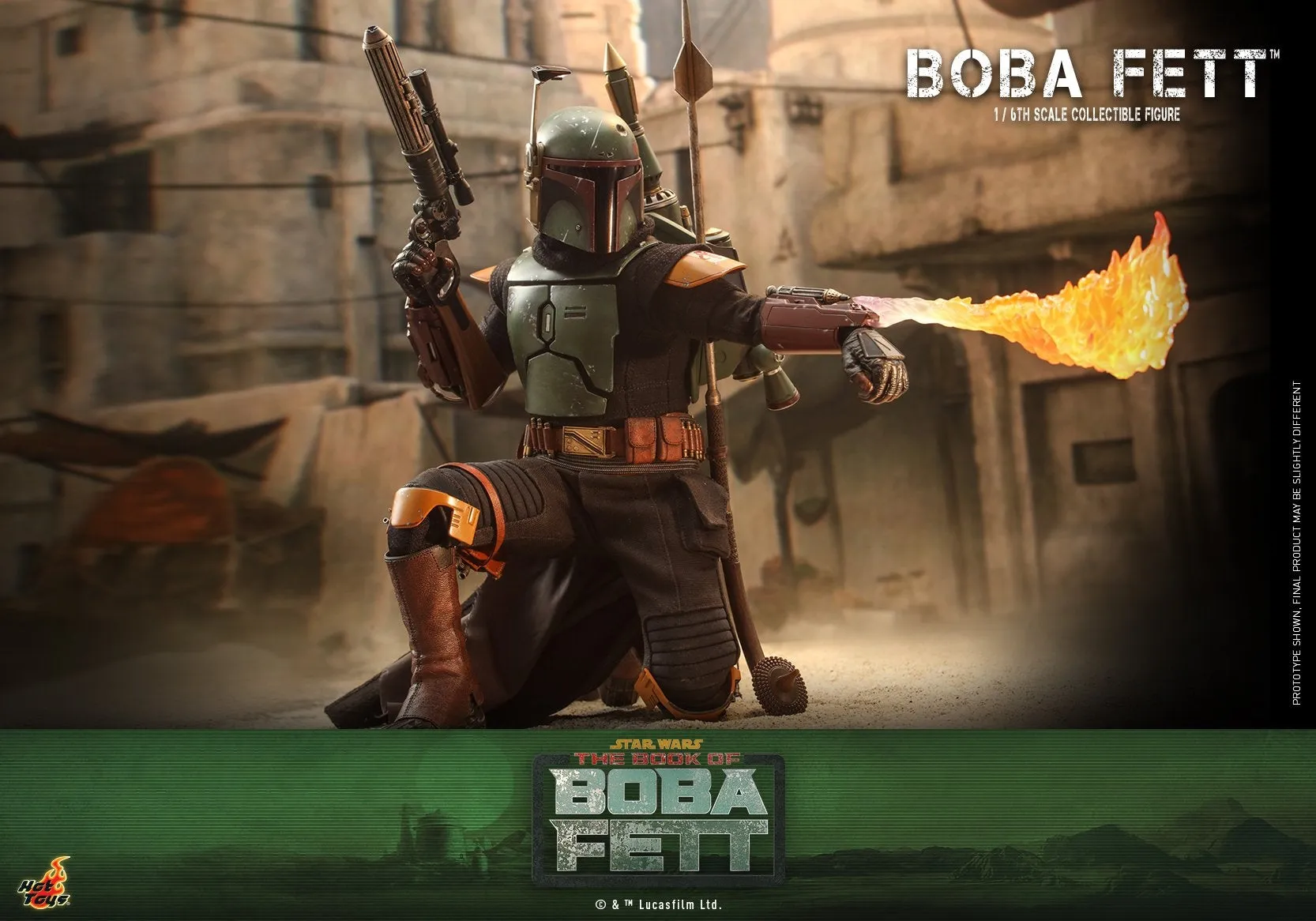 Hot Toys - TMS078 - Star Wars: The Book of Boba Fett - 1/6th scale Boba Fett Collectible Figure