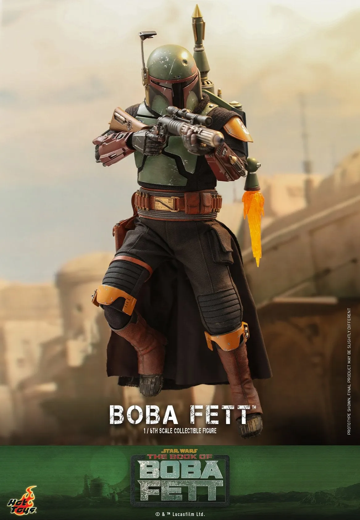 Hot Toys - TMS078 - Star Wars: The Book of Boba Fett - 1/6th scale Boba Fett Collectible Figure