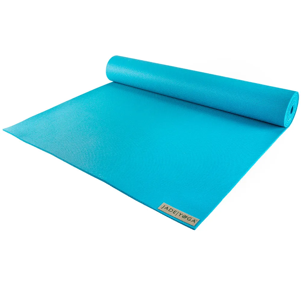 Jade Yoga Harmony Mat - Sky Blue & Etekcity Scale for Body Weight and Fat Percentage - Black Bundle