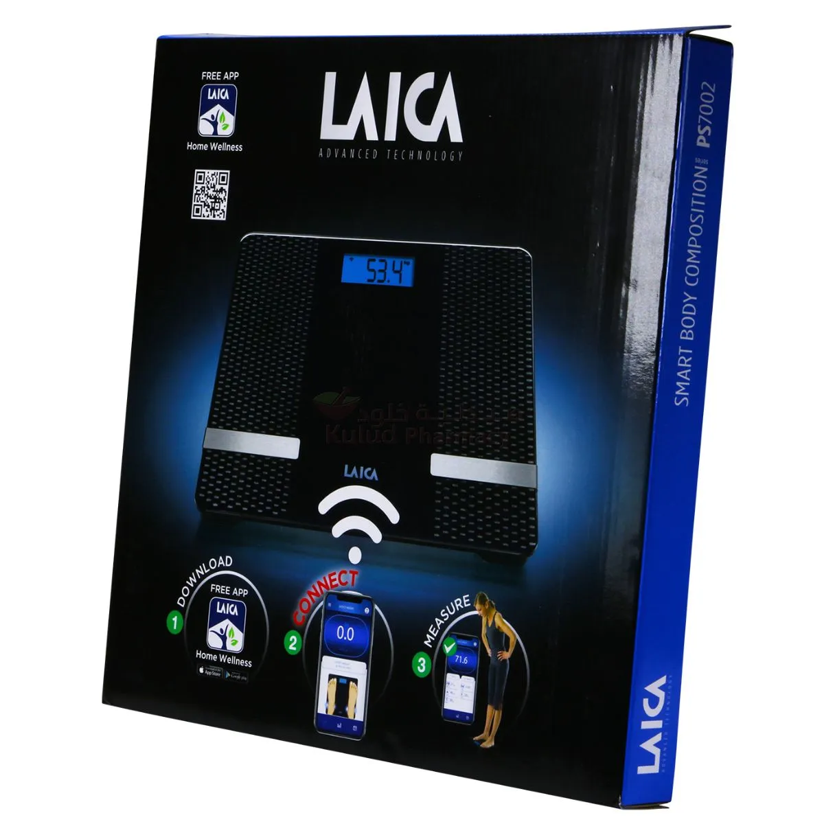 Laica Smart Electronic Body Composition (Bluetooth) Weight Scale 1 ST