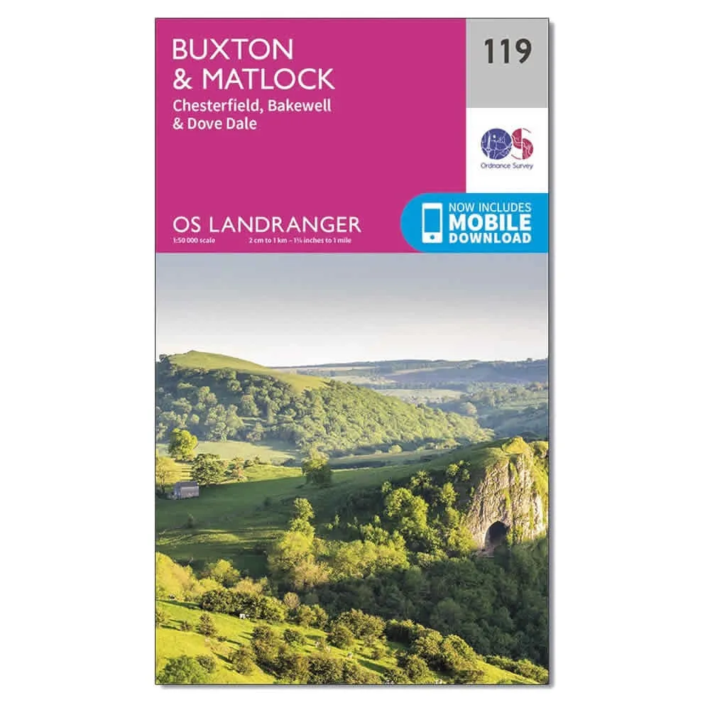 Landranger 119 Buxton