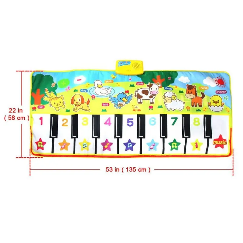 Large Baby's Musical Educational Mat