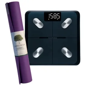 Non-Toxic Yoga Mat & Fat Percentage Scale Bundle - Jade Yoga, Etekcity