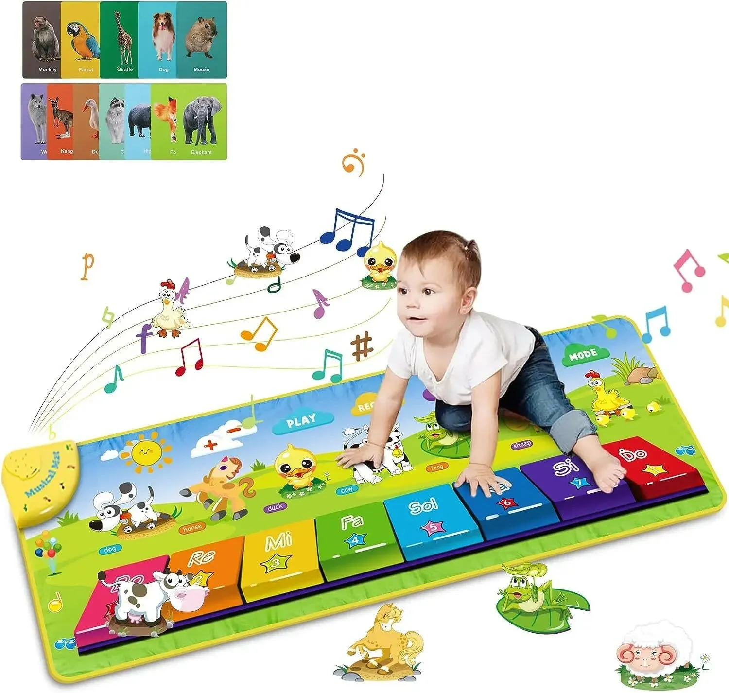 Piano Educational Playmat For Kids