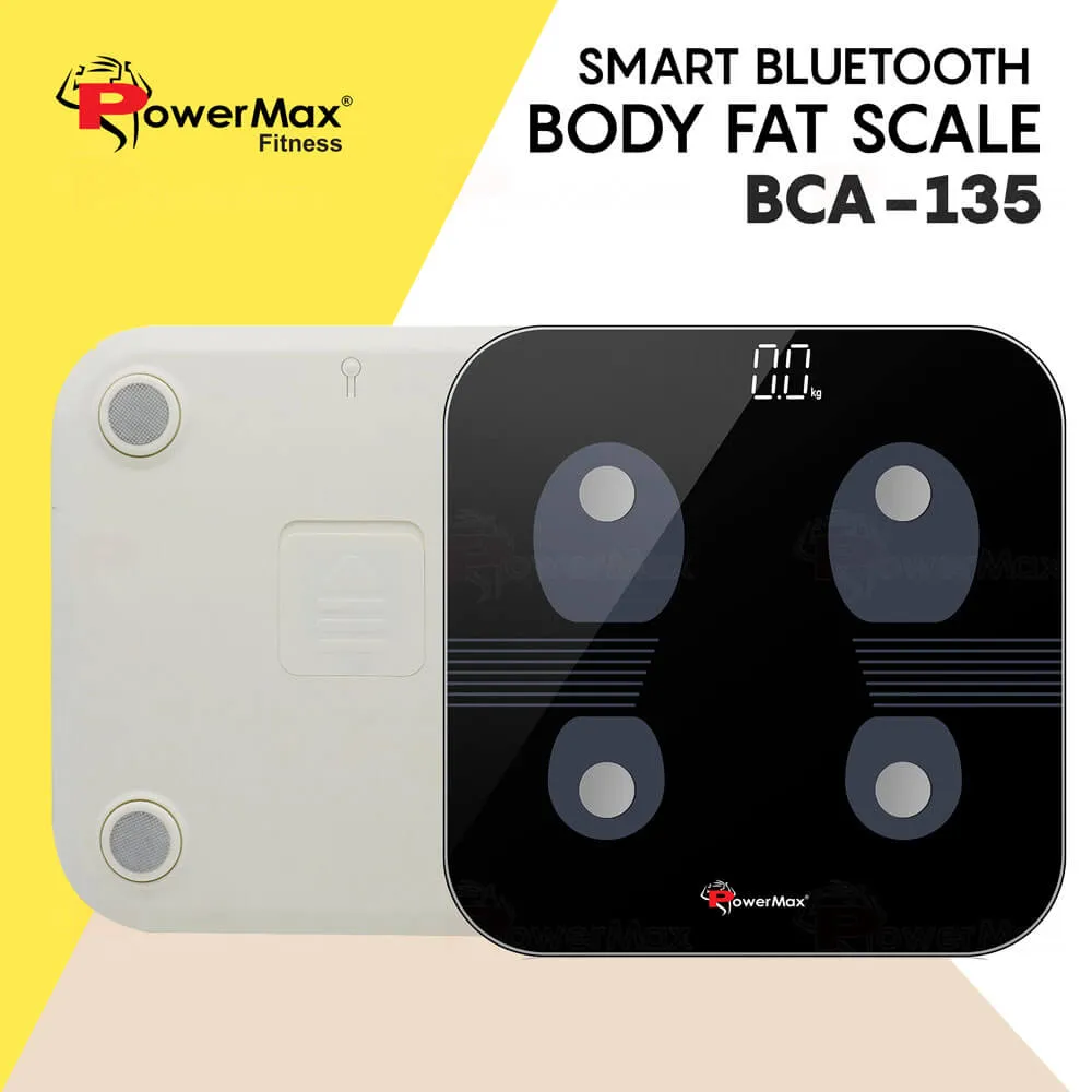 PowerMax Fitness BCA-135 Smart Bluetooth Body Fat Composition Analyzer