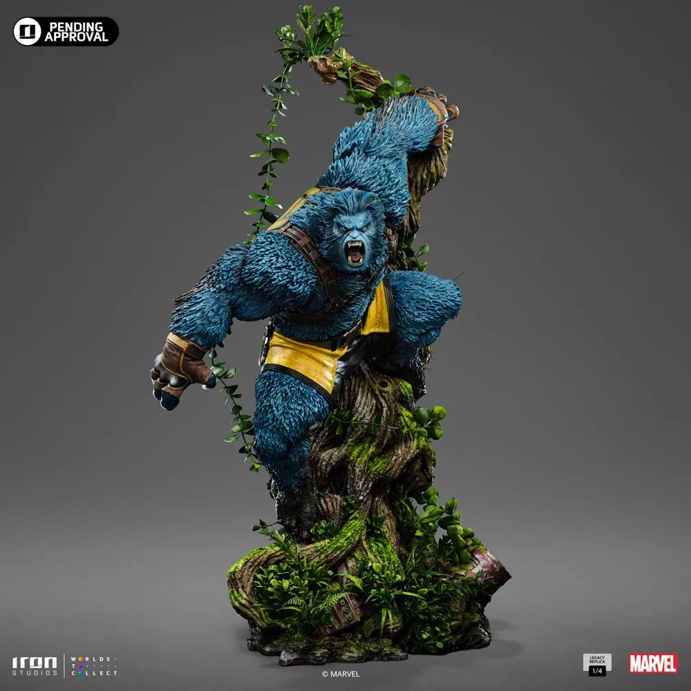 PRE-ORDER: Iron Studios Marvel X-Men Beast 1/4 Scale Legacy Replica Statue