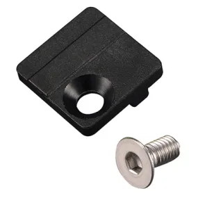 Q2 Fd Direct Mount Cover Black Nylon, W/Screw For 1X Systems Front Derailleur Cover Q2 Derailleur