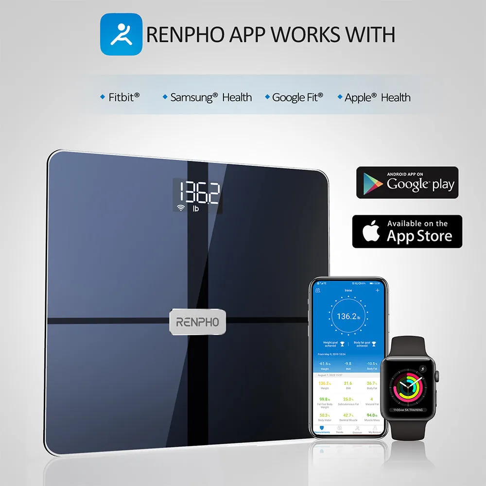 Renpho Wifi  Scales For Body Weight Smart Digital Bluetooth  13 Smart App