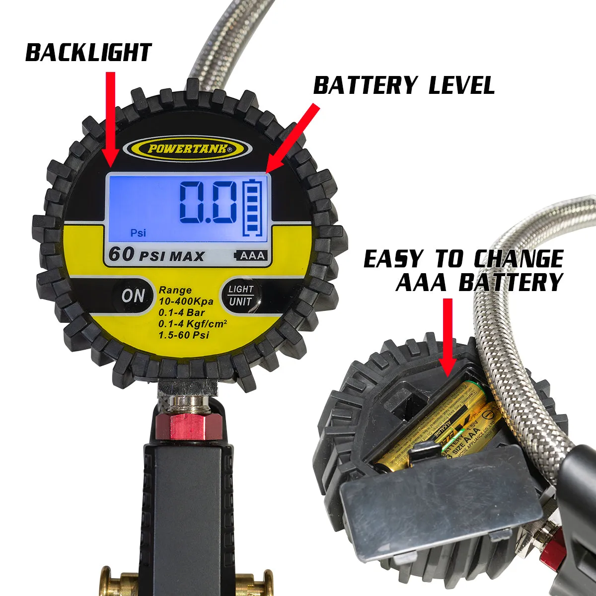 Rubicon - 60 psi Digital Ventoso Tire Inflator