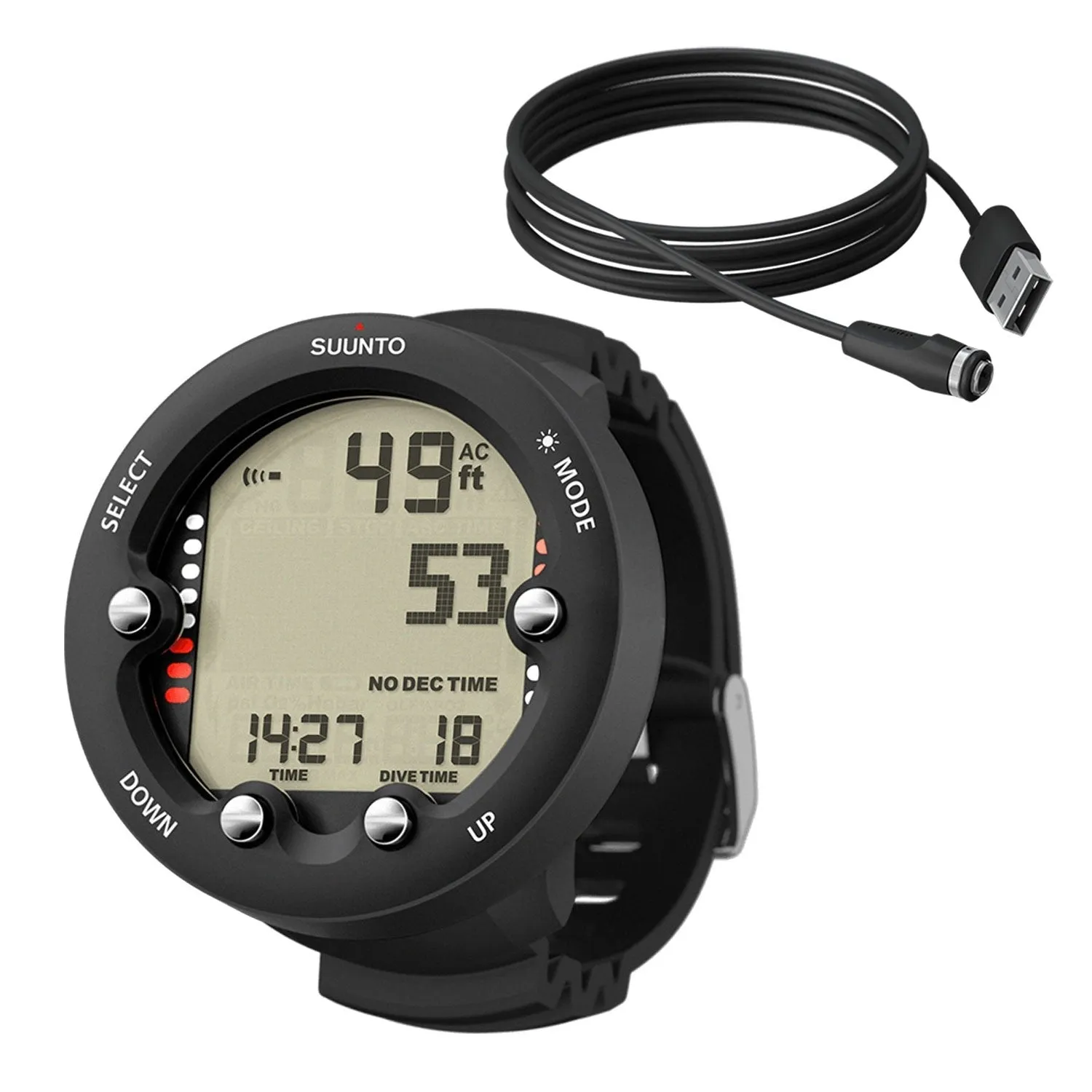 Suunto ZOOP Novo Dive Computer with USB Downlad Cable