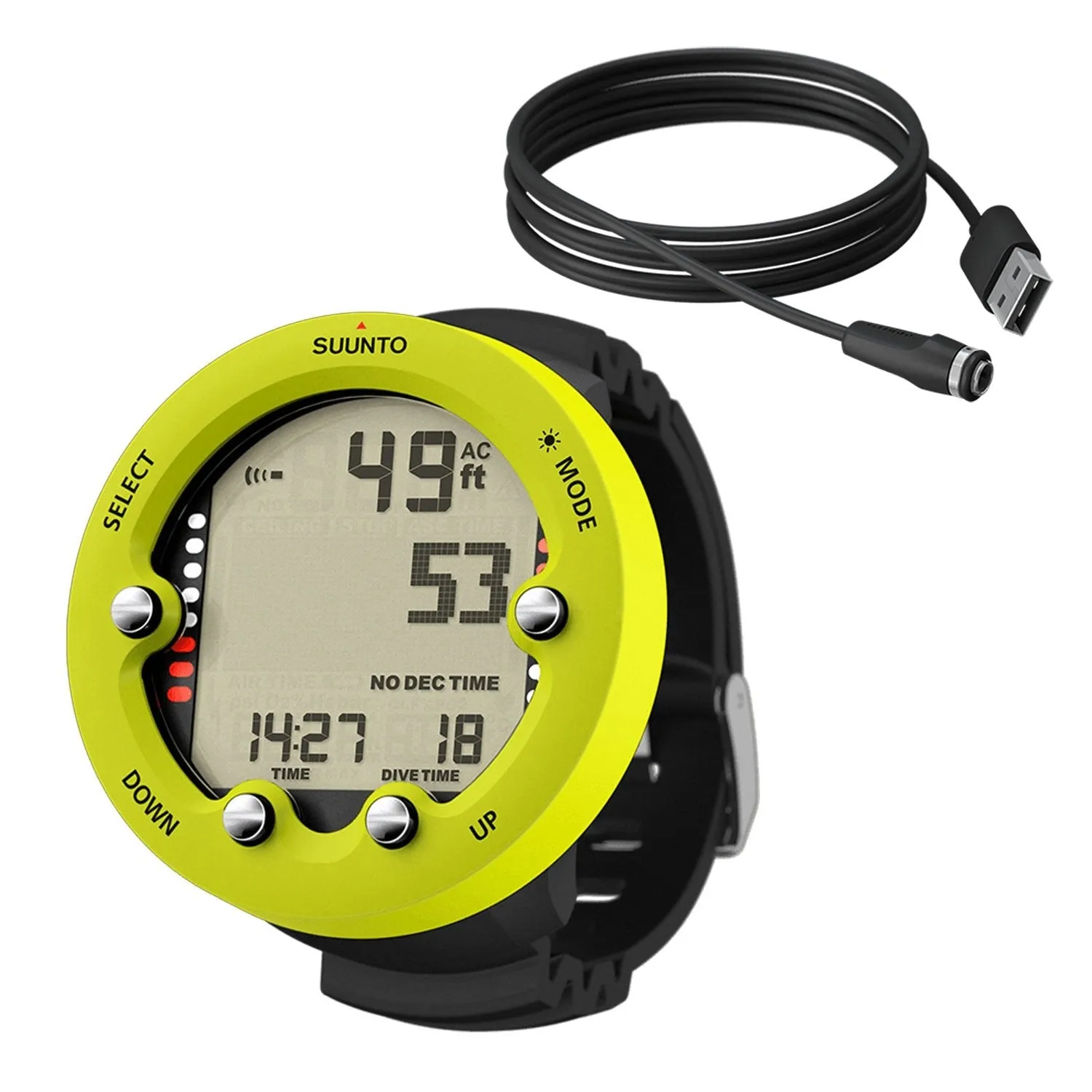 Suunto ZOOP Novo Dive Computer with USB Downlad Cable