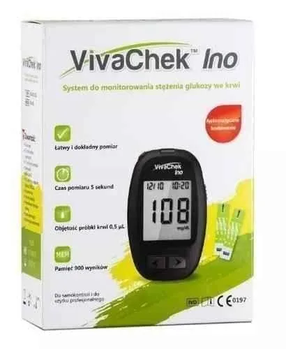 VivaChek Ino blood glucose meter x 1 item