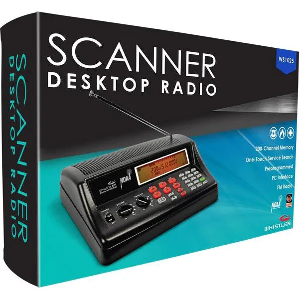 Whistler WS1025 Analog Desktop Scanner