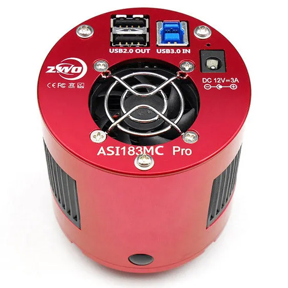 ZWO ASI183MC Pro Cooled Color CMOS Astrophotography Camera